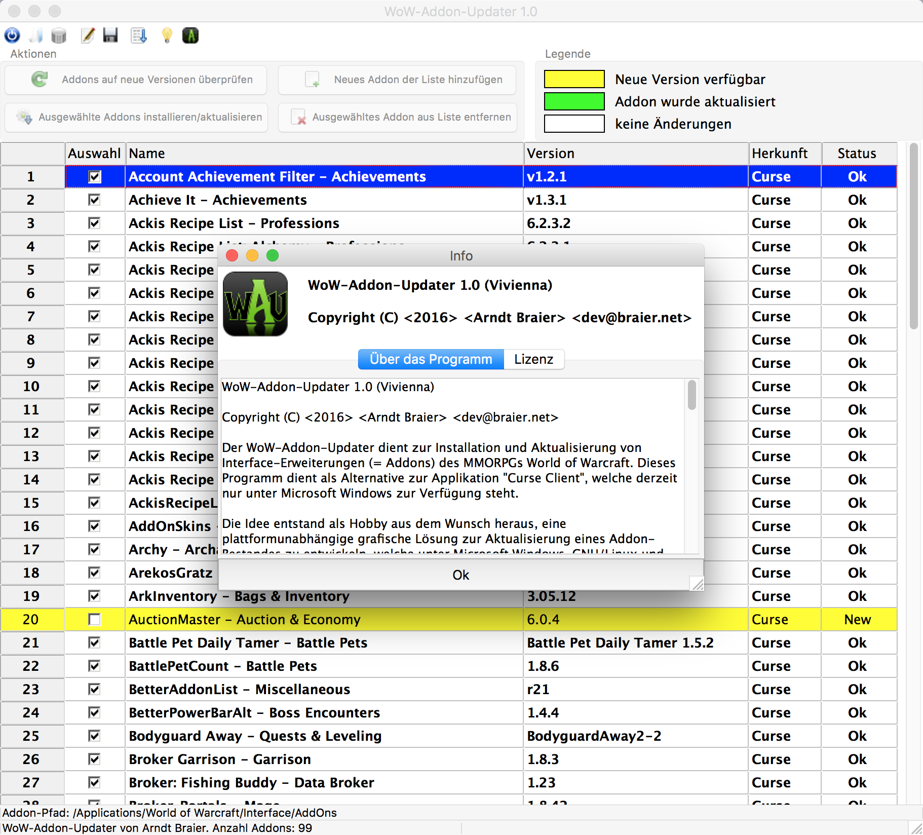 WoW-Addon-Updater - OS X 02