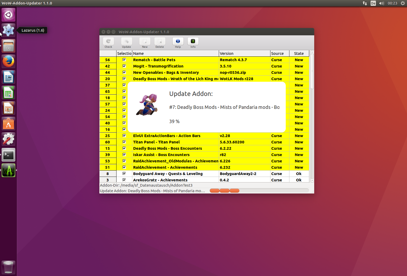 WoW-Addon-Updater - Ubuntu 03